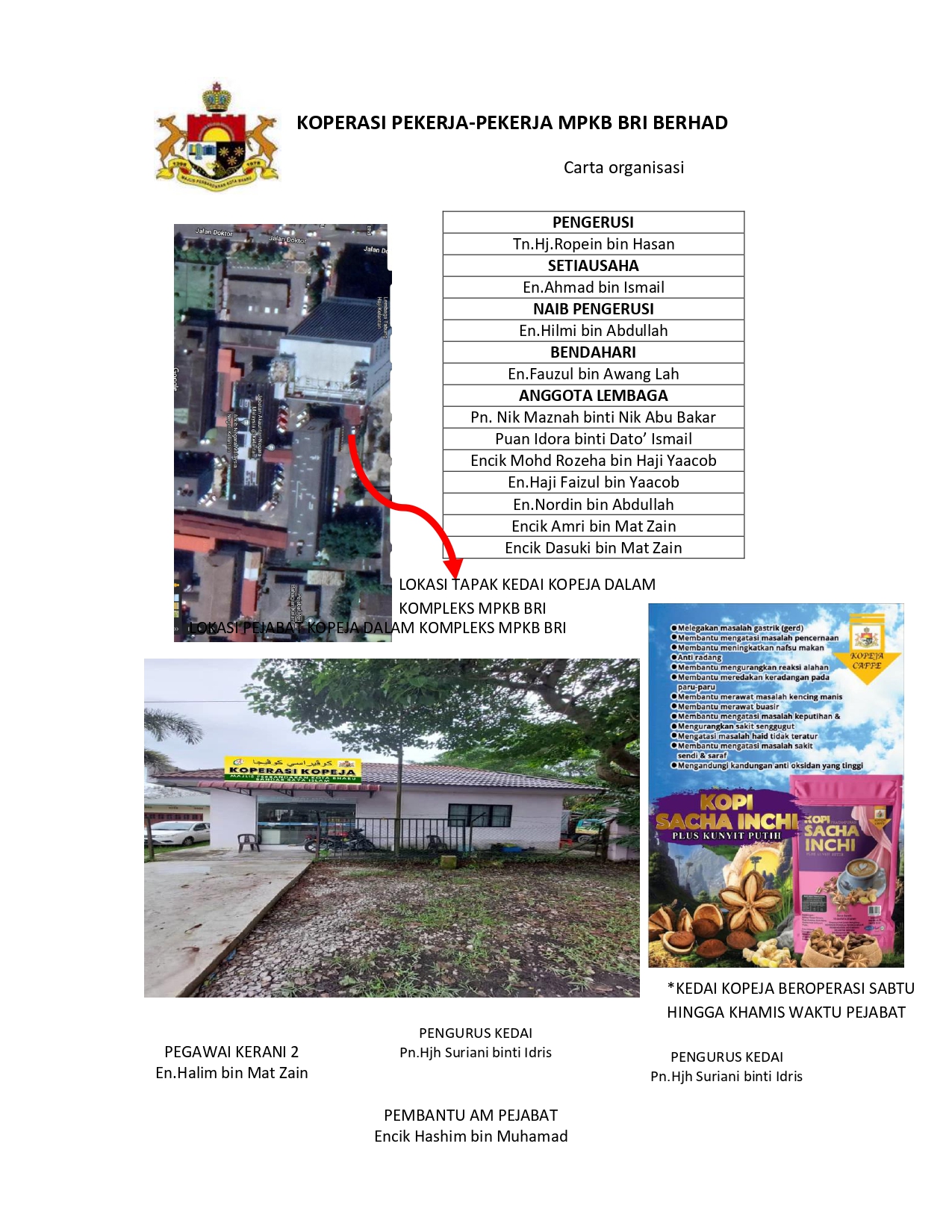 Pamplet Koperasi MPKB BRI